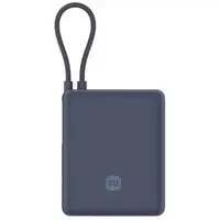 Портативный аккумулятор Xiaomi Mi Power Bank With Cable USB-C 10000 mAh 33W PB1033MI (Blue)